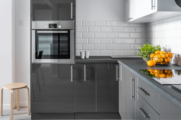 The same space with a new luxury modular kitchen.